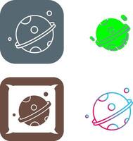 Planet Icon Design vector