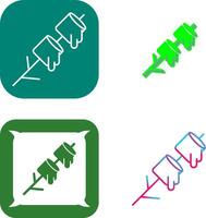 Marshmallows Icon Design vector
