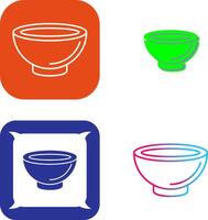 Bowl Icon Design vector