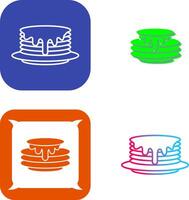 Pancake Icon Design vector