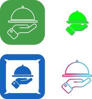 Waiter Icon Design vector