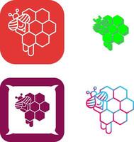 Honeycomb Icon Design vector