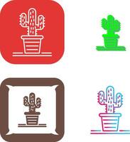 Cactus Icon Design vector