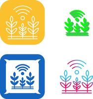 Wheat Icon Design vector