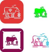 Cattle Icon Design vector