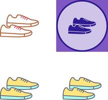 Sneakers Icon Design vector