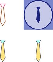 Tie Icon Design vector