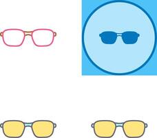 Glasses Icon Design vector