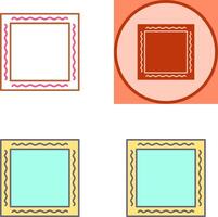 Unique Frame Icon Design vector