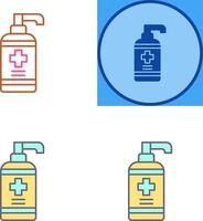 Antiseptic Icon Design vector
