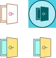Door Icon Design vector