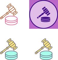 Law Icon Design vector