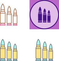 Bullets Icon Design vector