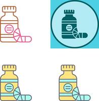 Vitamins Icon Design vector