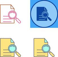 search Icon Design vector