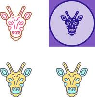 Giraffe Icon Design vector