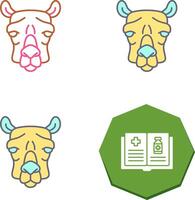 Camel Icon Design vector