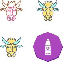 Bison Icon Design vector