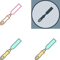 Chisel Icon Design vector