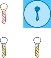 Tie Icon Design vector