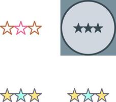 Stars Icon Design vector