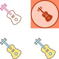 violín icono diseño vector