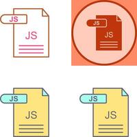 JS Icon Design vector