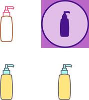 Cosmetic Product Icon Design vector