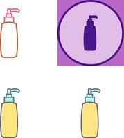 Cosmetic Product Icon Design vector