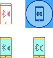 Connected Device Icon Design vector