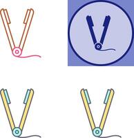 Straightener Icon Design vector