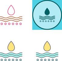 Moisture Icon Design vector