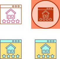 Rating Icon Design vector