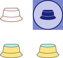 Men's Hat Icon Design vector