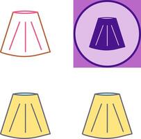 Skirt Icon Design vector