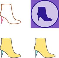 Stilletos Icon Design vector