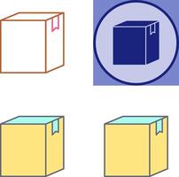 Box Icon Design vector