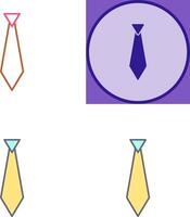 Tie Icon Design vector