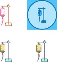 Saline Icon Design vector