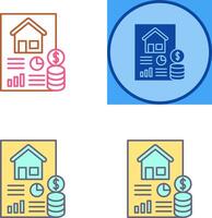 Loan Icon Design vector