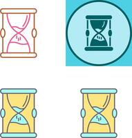 Hourglass Icon Design vector