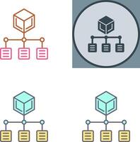 Distribution Icon Design vector