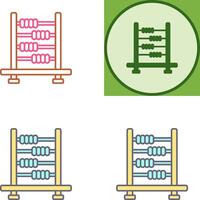 Abacus Icon Design vector