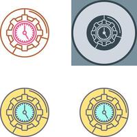 Time Management Icon Design vector