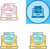 Searching Icon Design vector