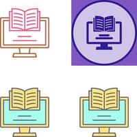 Monitor Icon Design vector