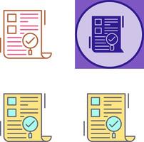 SEO Audit Icon Design vector