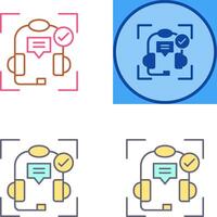 Technical Support Icon Design vector