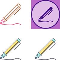 Pen Icon Design vector