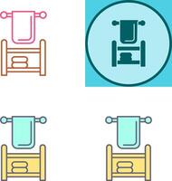 Towel Icon Design vector